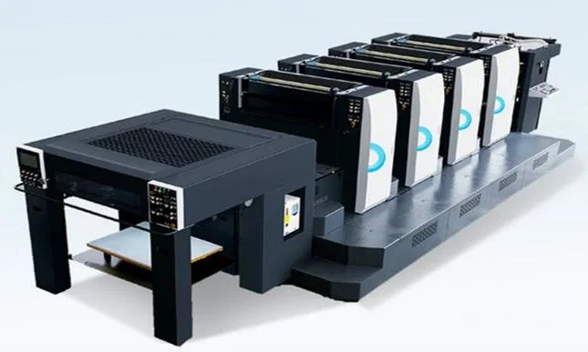 Ecoographix Four Colors Book Magazine Offset Printing Machine