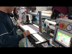 เครื่องปั่นกระดาษแบบหั่นร้อน 20KW 300m/min อัตโนมัติ