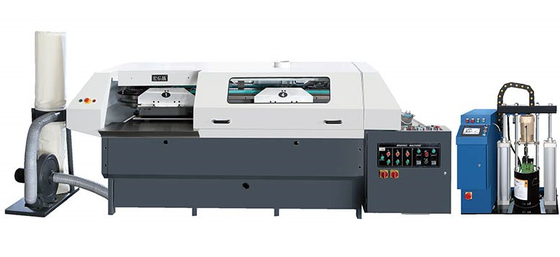 เครื่องเข้าเล่มหนังสือ 4 ที่หนีบ PUR Gluing Digital Perfect Binder 2000 รอบ / H
