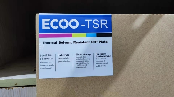 เพลท CTP ความร้อนบวก ความไวสูง หมึก UV สองชั้น ความสามารถ