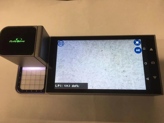 CTP Prepress Printing Densitometer DOT บนเพลต CTP และวัสดุการพิมพ์
