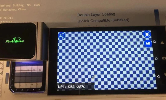 ECOO 720P HD EcooGraphix Densimeter สําหรับการตรวจสอบจุดจาน CTP