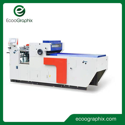 เครื่องเคลือบ UV อัตโนมัติความเร็วสูง สําหรับการพิมพ์และบรรจุ Ecoo CF-620A