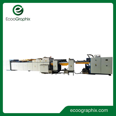 Paper Glazing Overall UV เครื่องเคลือบวานิช 25 - 80m/Min