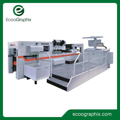Ecoographix เครื่องปั๊มและไดคัทฟอยล์รูปแบบอัตโนมัติขนาดใหญ่
