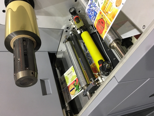 Post Press Digital Label Effect Enhancement Machine สำหรับการปั๊มและการเคลือบเงา