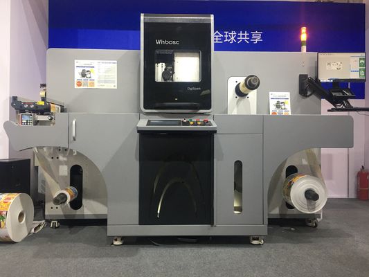 Post Press Digital Label Effect Enhancement Machine สำหรับการปั๊มและการเคลือบเงา