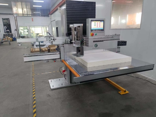 เครื่องบรรจุกระดาษรางคู่ควบคุม PLC พร้อมแท่นอลูมิเนียม
