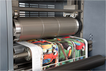 Ecoographix เครื่องพิมพ์ฉลากโรตารี่ออฟเซ็ตออฟเซ็ตมัลติฟังก์ชั่น 180 ม./นาที