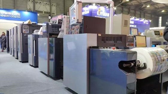 Ecoographix เครื่องพิมพ์ฉลากโรตารี่ออฟเซ็ตออฟเซ็ตมัลติฟังก์ชั่น 180 ม./นาที