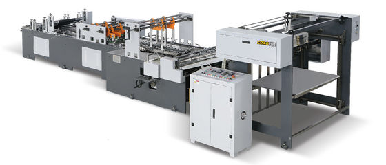 เครื่องทํากระเป๋าสะพายกระดาษครึ่งอัตโนมัติ 6.5KW