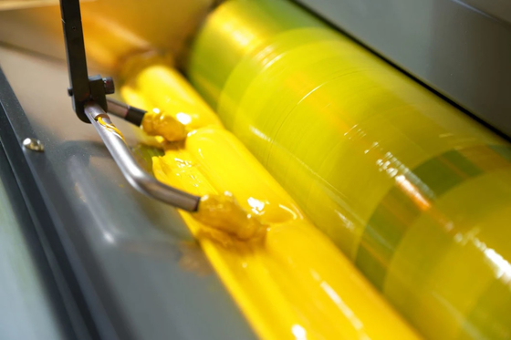 Sheet Fed Offset Printing Processing Ink Quick Set และ Non Skin