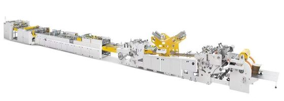 180-350gm Sheet Square Bottom Shopping Paper Bag เครื่องปั้นกระเป๋ากระดาษ พร้อมรูจับ