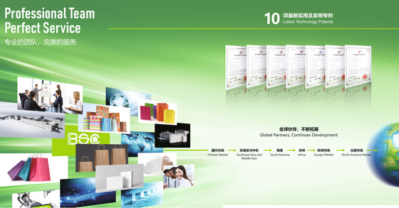 เครื่องทํากระเป๋ากระดาษ Ecoo 450TB-S ที่มีประสิทธิภาพสูง