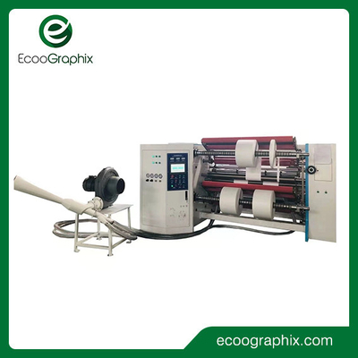 เครื่องตัดและกรอกลับอัตโนมัติสำหรับสติกเกอร์ฟิล์มกาวในตัว