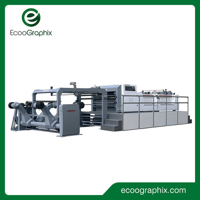 Sheeter ม้วนกระดาษความเร็วสูงและเครื่องตัดพร้อม Slitting และ Trimming
