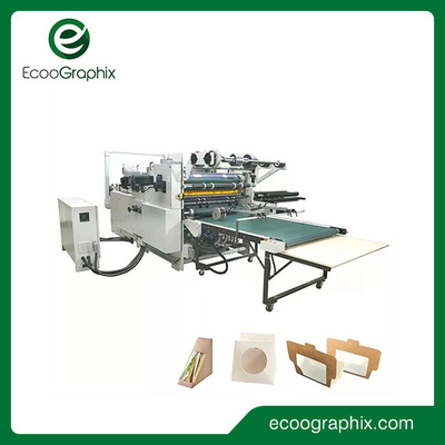เครื่องปะหน้าต่างอัตโนมัติสำหรับกล่องกระดาษ Ecoographix