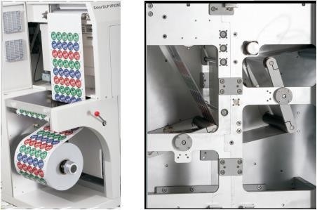 เครื่องพิมพ์ฉลากดิจิตอล 30 ฟุต/นาที 4 สี Roll To Roll ใช้งานง่าย