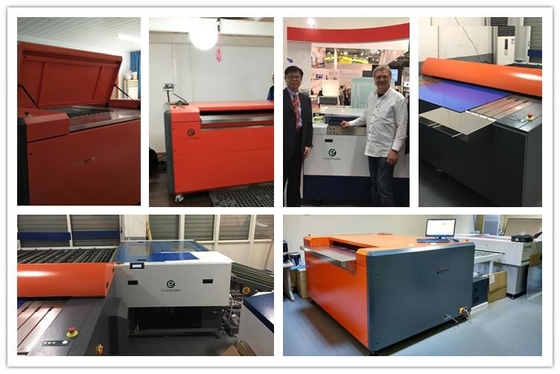 เครื่องทำแผ่นความร้อน CTP ขนาดใหญ่ อุปกรณ์เตรียมพิมพ์อัตโนมัติ