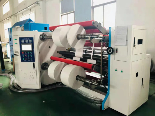 อัตโนมัติ Self-Adhesive Label Slitter Rewinder สําหรับสติ๊กเกอร์หนัง