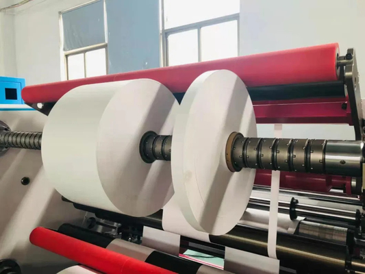 อัตโนมัติ Self-Adhesive Label Slitter Rewinder สําหรับสติ๊กเกอร์หนัง