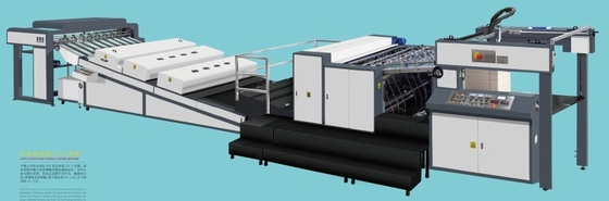 ความเร็วสูง 1450 มม โฟเมท UV Spot และเครื่องเคลือบทั่วไป อัตโนมัติเต็ม