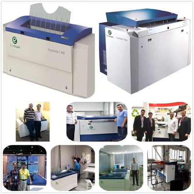 EcooGraphix 2400dpi คอมพิวเตอร์ความร้อนเพื่อทําจาน เครื่อง CTP เครื่อง / เครื่องวางจาน