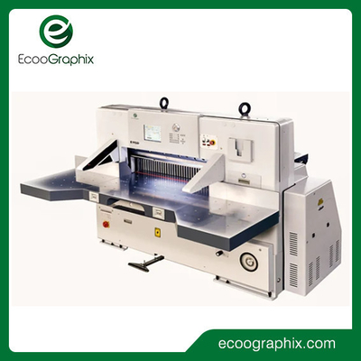 อัตโนมัติการควบคุมโปรแกรม 780mm ความกว้างเครื่องตัดกระดาษสําหรับการพิมพ์