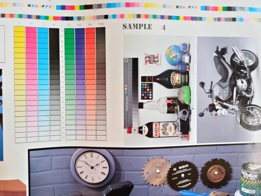 5Color B1 เครื่องพิมพ์ออฟเฟต ลิโตกราฟิก พร้อมเคลือบจุด