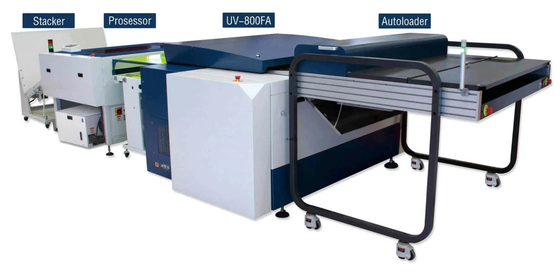 8up ระบบ CTP อัตโนมัติ คอมพิวเตอร์ความร้อนเพื่อแผ่น CTP Offset Prepress
