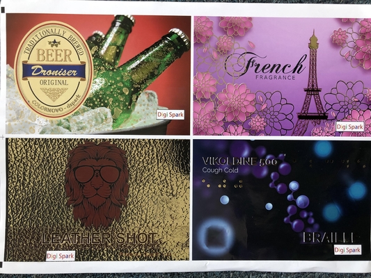 อัตโนมัติการเคลือบและ Cold Foil Stamping ตัวเสริมการติดป้ายดิจิตอล