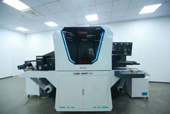 เครื่องพิมพ์สติ๊กเล็ต สมาธิ UV Inkjet Cmyk เครื่องพิมพ์สติ๊กเล็ตดิจิตอลสีเต็ม