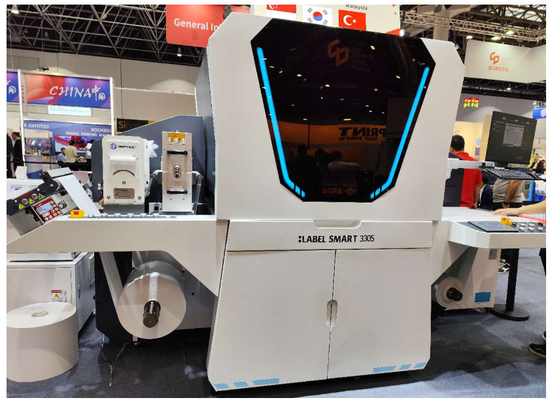 108/216/324 มม อัตโนมัติ Roll To Roll เครื่องพิมพ์ UV Inkjet