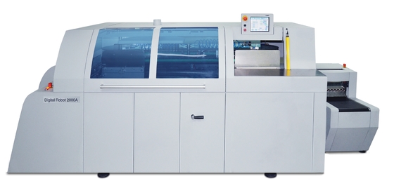 เครื่องเข้าเล่มกาวอัตโนมัติแบบดิจิทัล พิมพ์ตามต้องการ Perfect Binder