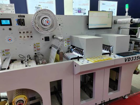 เครื่องตัดเลเซอร์แบบดิจิทัล Roll To Sheet พร้อมความเร็วการตัดสูงสุด 27m/min และความกว้างของฉลากสูงสุด 330mm