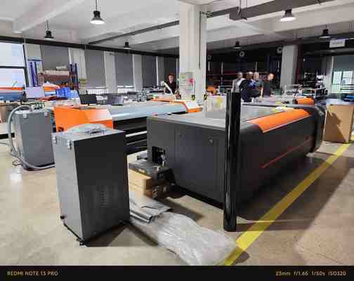 เครื่องเพลท CTP ดิจิตอลโพลิเมอร์ FL5080 พร้อมขนาดสูงสุด 50"x80" ความเร็วในการผลิต 3~5 ตร.ม./ชม. และความหนาเพลท 0.14-6.35 มม.