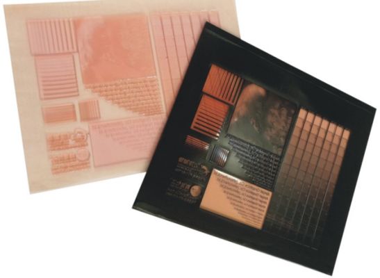 1.7mm Flexo Label Spot Coating Polymer CTP พล็อตการพิมพ์