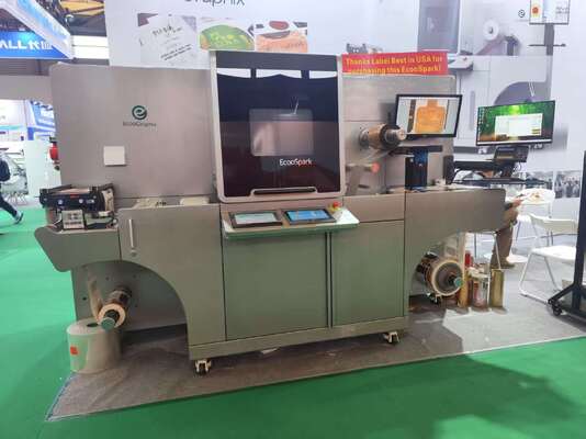 เครื่องตกแต่งหลังการพิมพ์ฉลากดิจิทัล EcooSpark