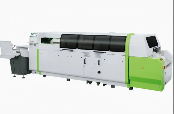 เครื่องเข้าเล่มสมุดดิจิตอลกาว EVA 5 แคลมป์พร้อมความเร็ว 2,000 รอบ / ชม