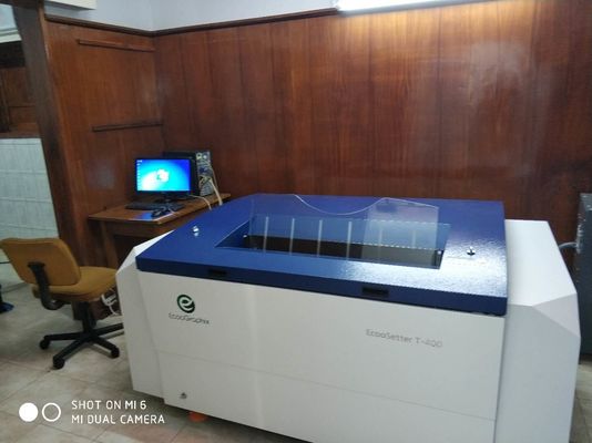 เครื่อง CTP ความร้อนที่ได้รับการตกแต่งใหม่สำหรับการพิมพ์ Lithographic ออฟเซ็ตขนาด B2