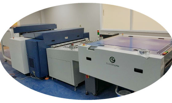 เครื่อง CTP ความร้อนโหลดอัตโนมัติพร้อมอุปกรณ์เจาะจาน Plate