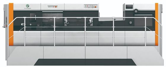 1060×740 มิลลิเมตร โฟลย stamping เครื่องตัดเจาะเจาะเจาะ 7500s / h