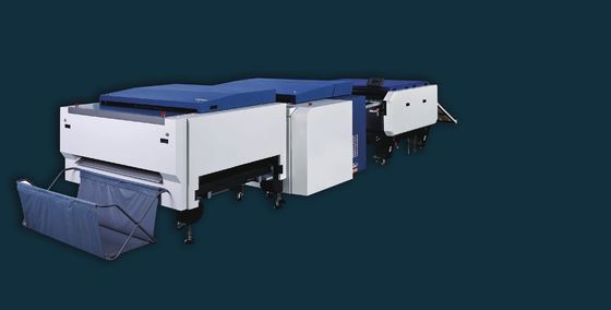 การป้อนเพลท 2400 Dpi Single Cassette Prepress Production Line