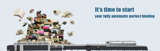 15 เครื่องจับ 5000 Cycles/H เครื่องผูกหนังสือสําหรับกระดาษที่สวยงาม