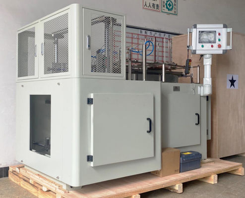 เครื่องทำกล่องกระดาษอาหารจานด่วน 600gsm 30 ชิ้น / นาที
