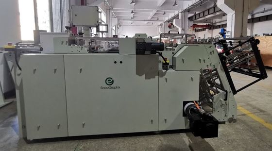 200 ชิ้น / นาที 600GSM อุปกรณ์สร้างขอบกล่องอาหาร