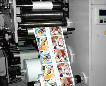 เครื่องพิมพ์ฉลาก UV แบบเฟล็กโซ CTP ความร้อน