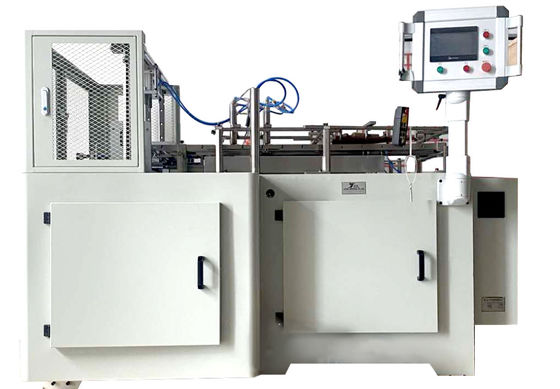 เครื่องทำกล่องกระดาษอาหารจานด่วน 600gsm 30 ชิ้น / นาที