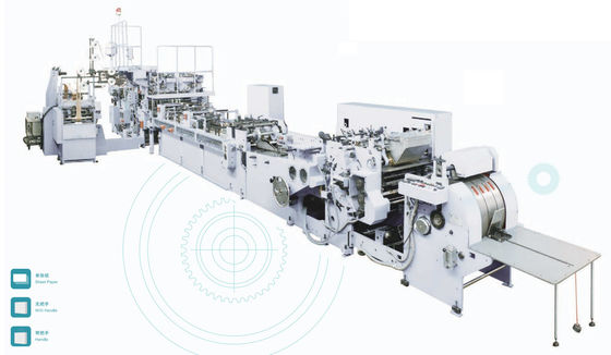 34kw 70bags / นาทีด้านล่างกระเป๋าหน้าต่างเครื่องปะกล่อง