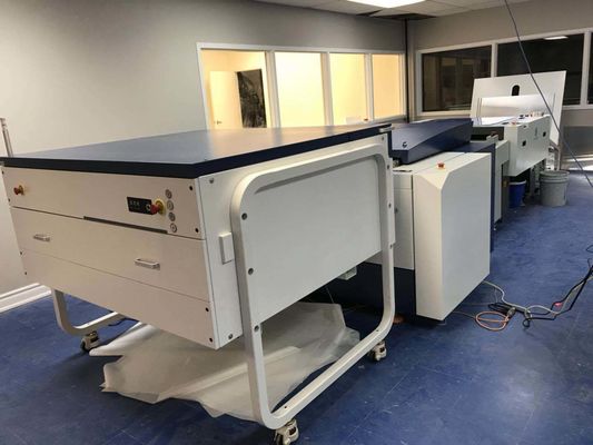 4 Cassettes 400x300mm RS485 75PPH CTP เครื่องจาน